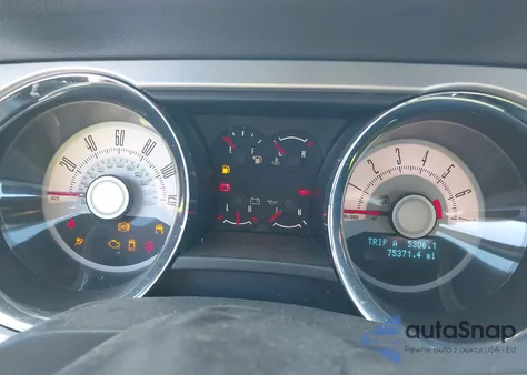 2010 Ford Mustang V6 Premium из США, поврежденный, VIN 1ZVBP8AN0A5117043